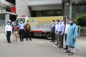 IOF donates freezer van to Quantum Foundation